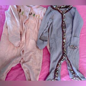 Footie pajamas for your newborn! Cute and comfy for your little ones.